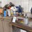 central-pneumatic-paint-shaker-with-assorted-paints-and-cabinet-image-1