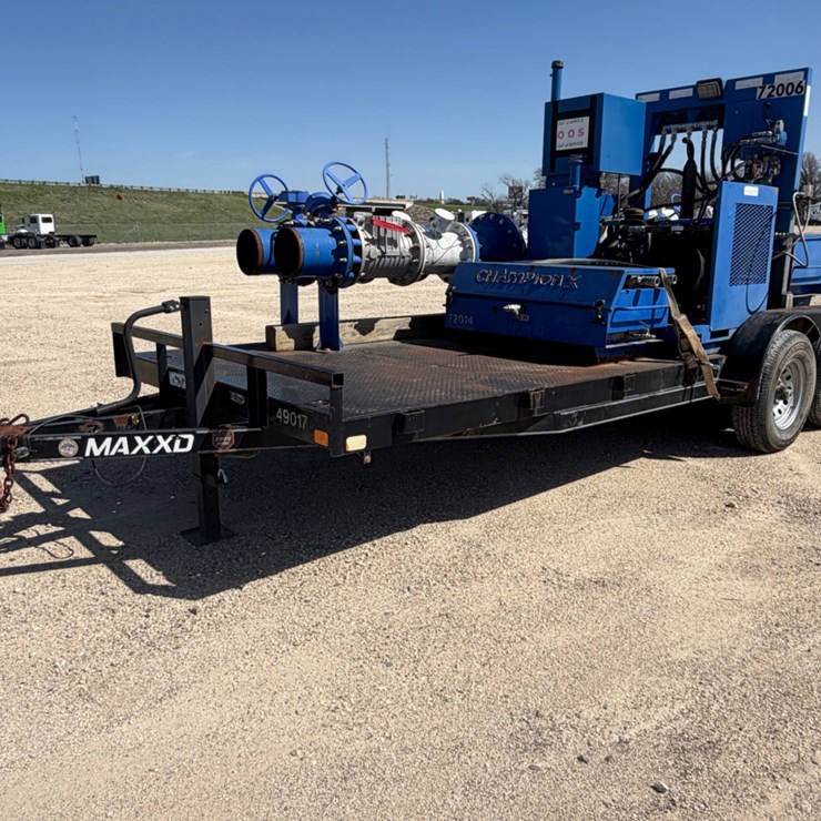 2018 MAXX-D FRAC WATER TREATMENT TRAILER