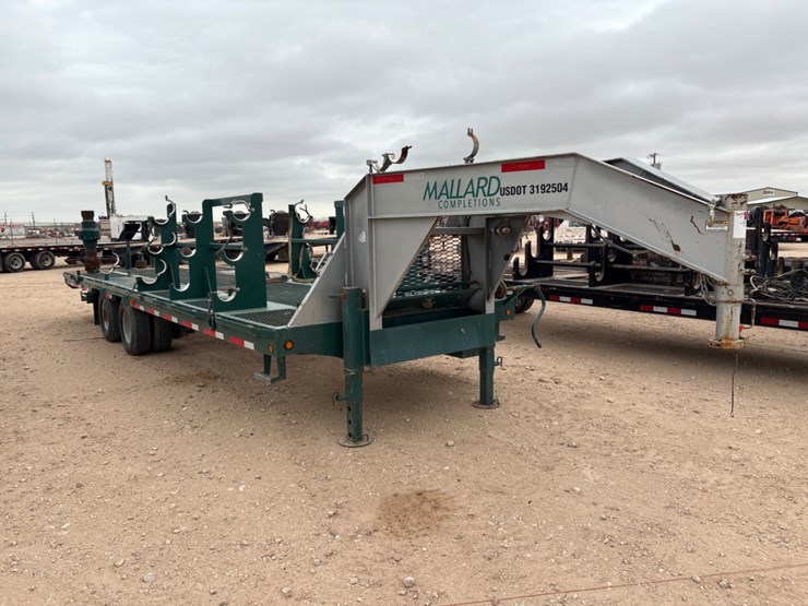 2019-top-hat-trailers-28’-x-102”-t/a-gooseneck-wireline-tool-trailer-image-1