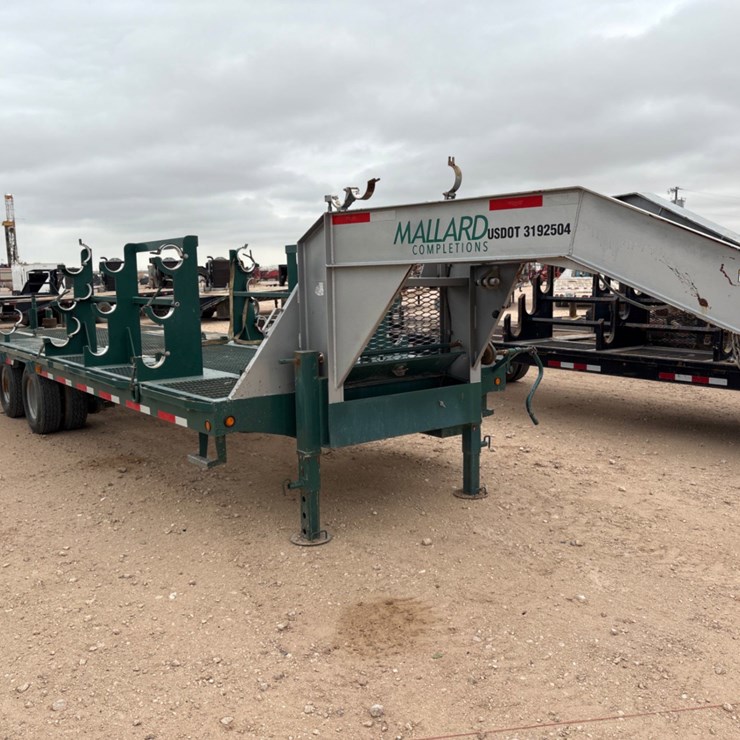 2019 TOP HAT TRAILERS 28’ X 102” T/A GOOSENECK WIRELINE TOOL TRAILER