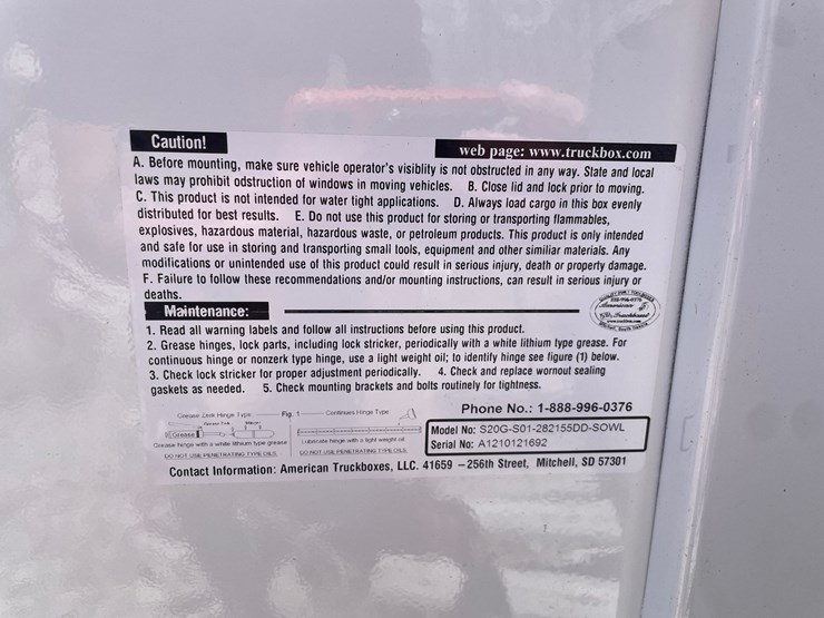 #1049-•-white-metal-truck-tool-box-image-5