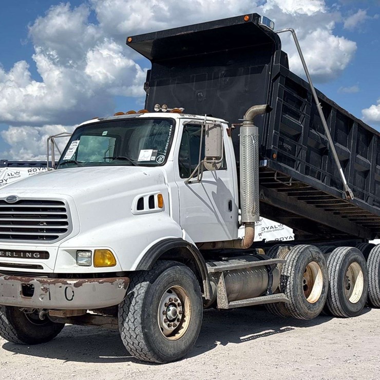 Sterling Tri-Axle Dump Truck