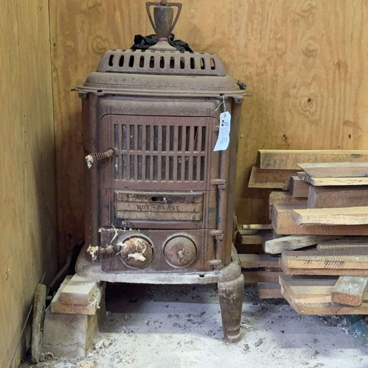 Cast Iron Hot Blast Wood Burning Stove