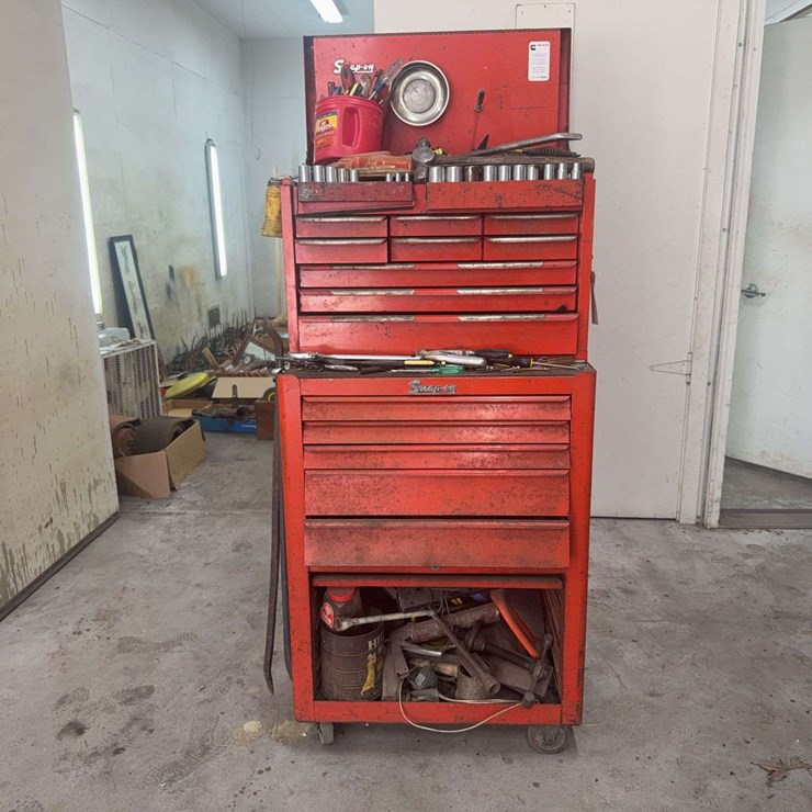 Snap-on Tool Cabinet with Assorted Tools