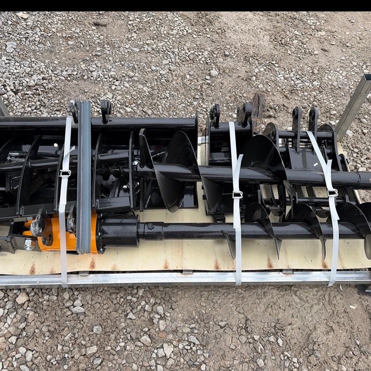 #175 • Unused Vicsec Mini Excavator Attachment Set 8pc