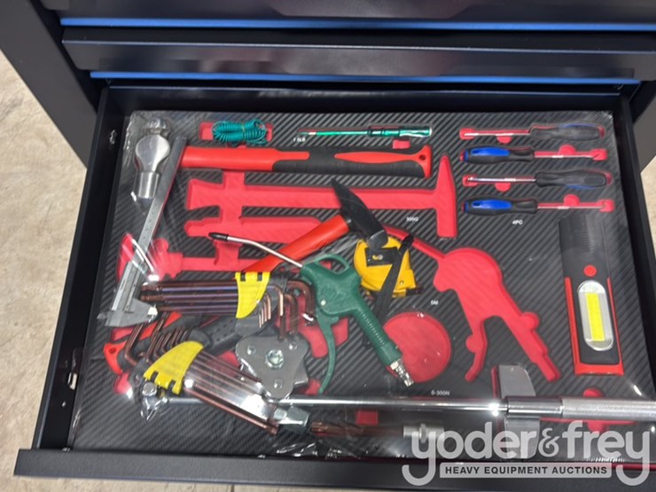 unused-onshine-7-drawer-rolling-tool-cabinet,-comes-with-254-tools-image-11