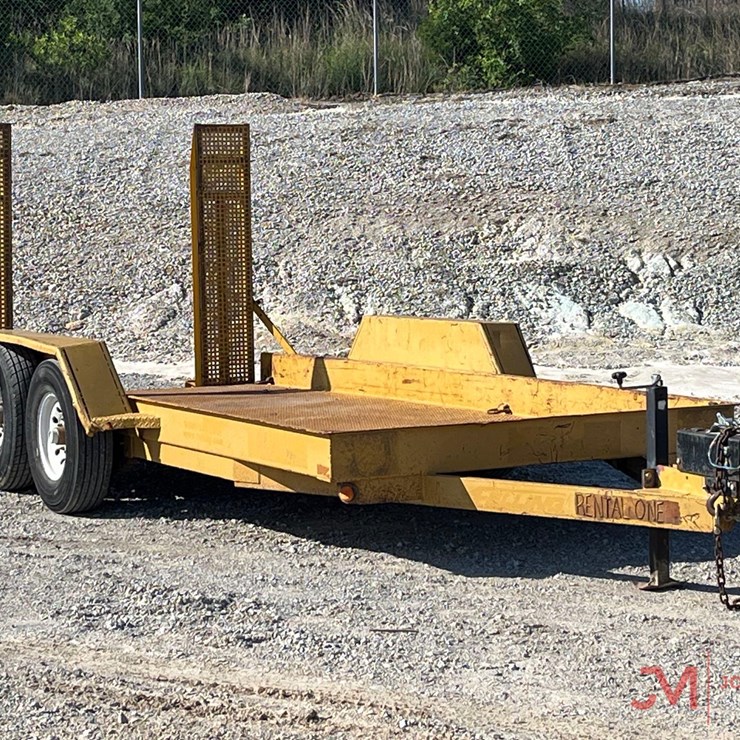 2013 FELLING 80"X16' T/A EQUIPMENT TRAILER
