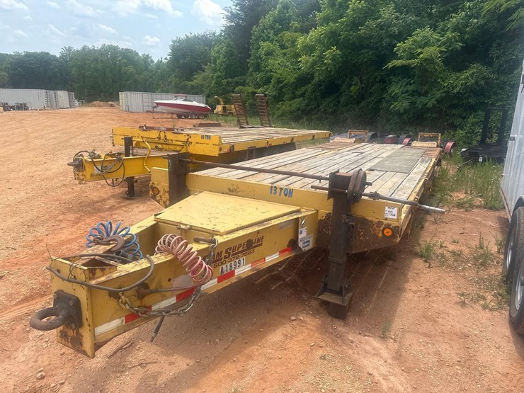 2007-cam-superline-12cam825ta-13-ton-t/a-equipment-trailer-image-1