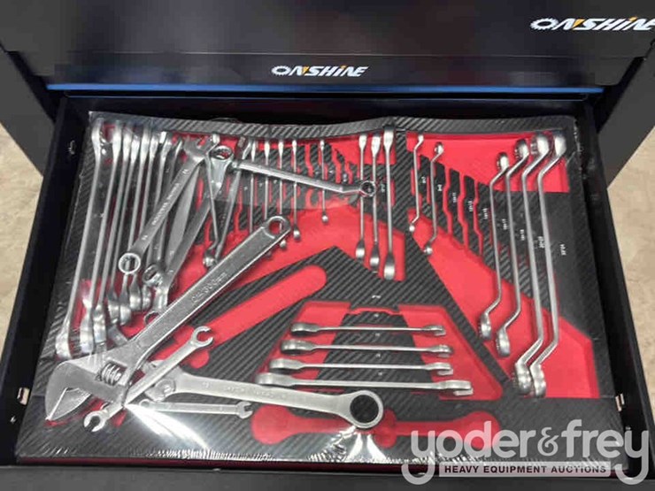 unused-onshine-7-drawer-rolling-tool-cabinet,-comes-with-254-tools-image-8
