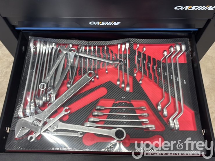unused-onshine-7-drawer-rolling-tool-cabinet,-comes-with-254-tools-image-8