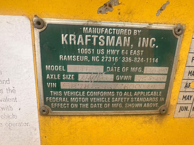 2008-kraftsman-ht-13-ton-t/a-tilt-deck-trailer-image-5