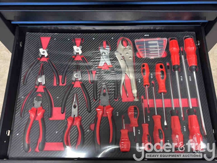 unused-onshine-7-drawer-rolling-tool-cabinet,-comes-with-254-tools-image-10