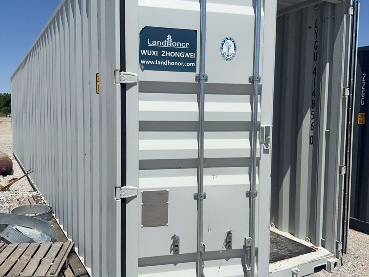 new-1-time-used-40ft-shipping-container,-2-large-side-doors-image-1