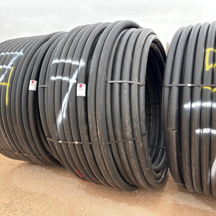 APPROX. 1000’ ROLL OF 3” IPS DR 7 POLY PIPE