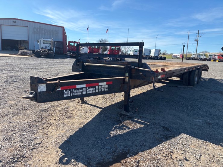 2006-legend-trailer-25ft-flatbed-dovetail-trailer-image-1