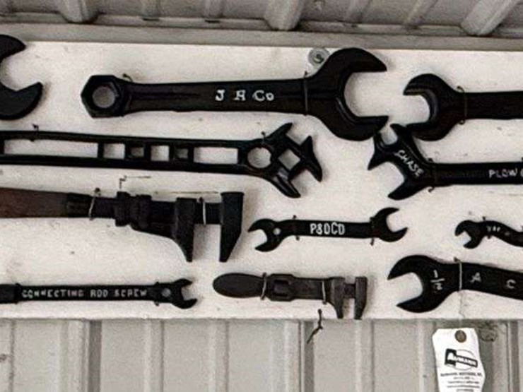 collection-of-painted-cast-iron-wrenches-image-1