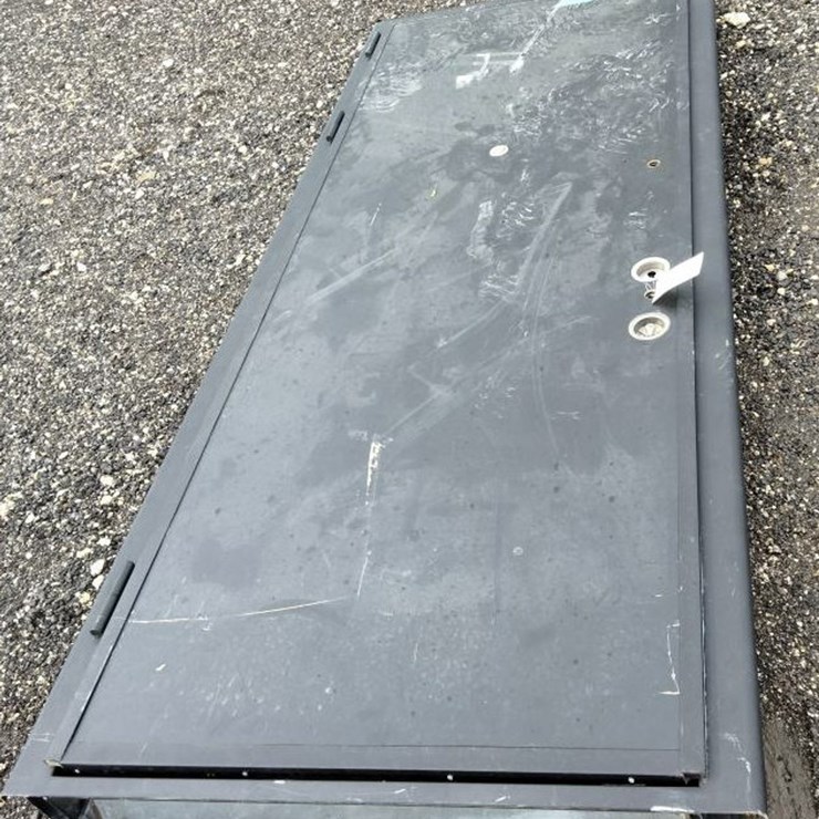 #152 • Safe Room Metal Door w/Frame & Key