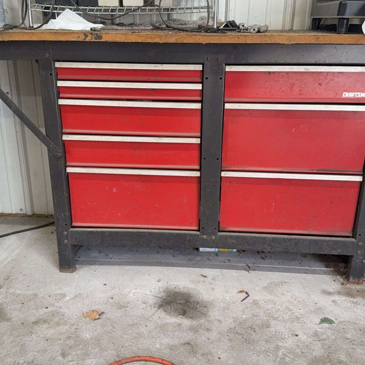 Craftsman Tool Chest Contents: Assorted Manuals, Parts, and Accessories