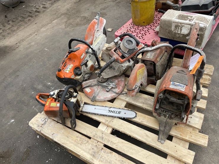 #6050-•-stihl-concrete-saws-and-chainsaw-for-parts-image-1