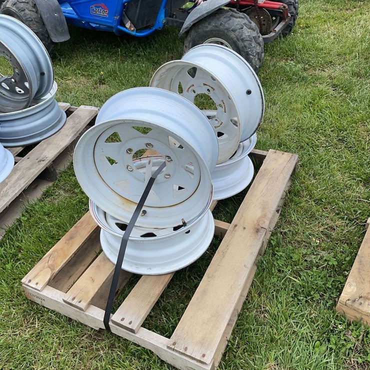 4 trailer rims