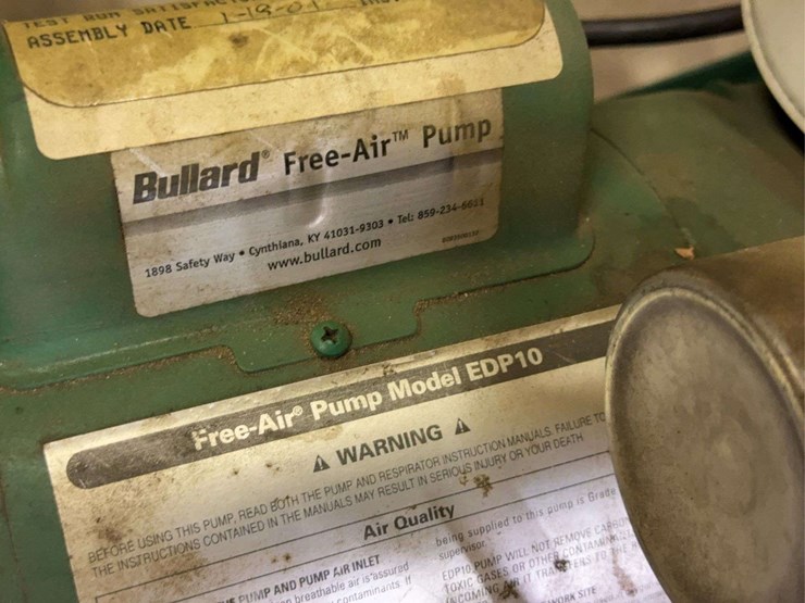 bullard-free-air-pump-model-edp10-with-leeson-motor-image-3