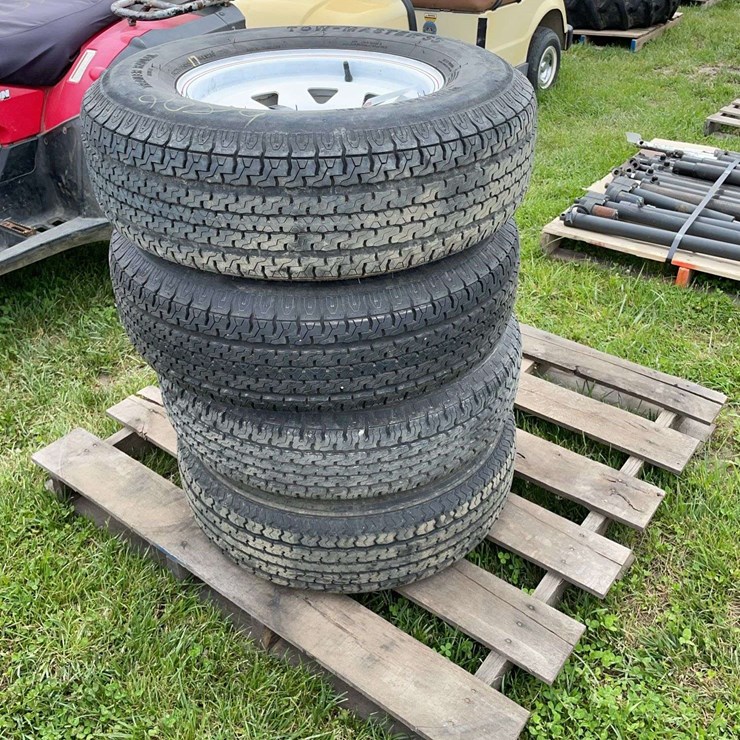 6 bolt rims & tires (like new)