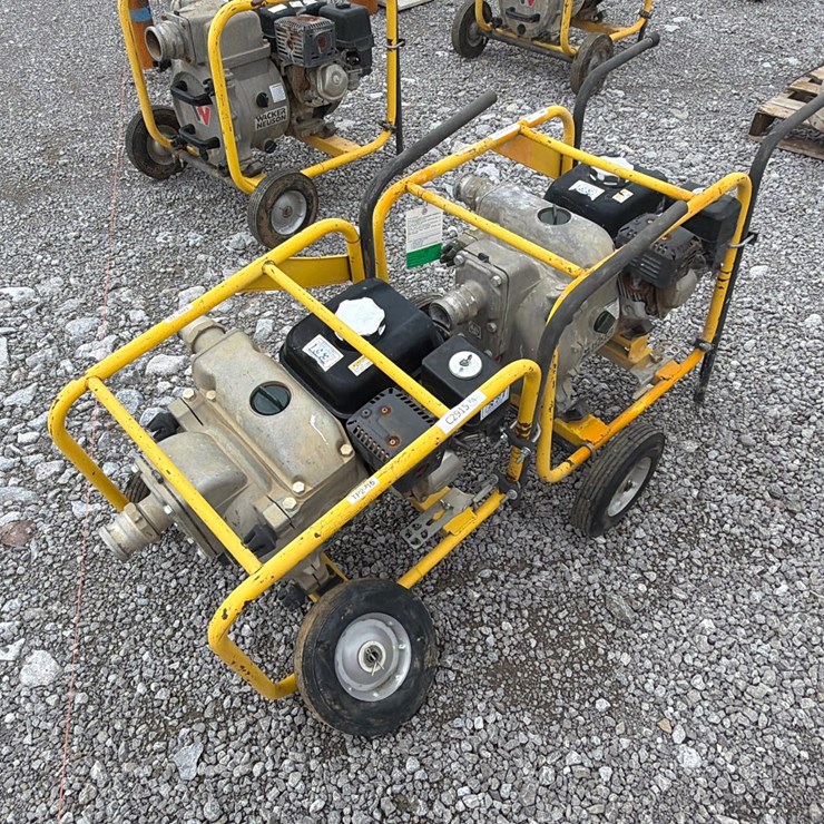 #82 • WACKER NEUSON LOT OF (2) PT2 2" WATER PUMPS