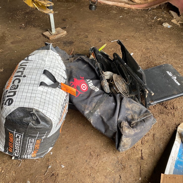 #3609 • Pile of Outdoorsman Items