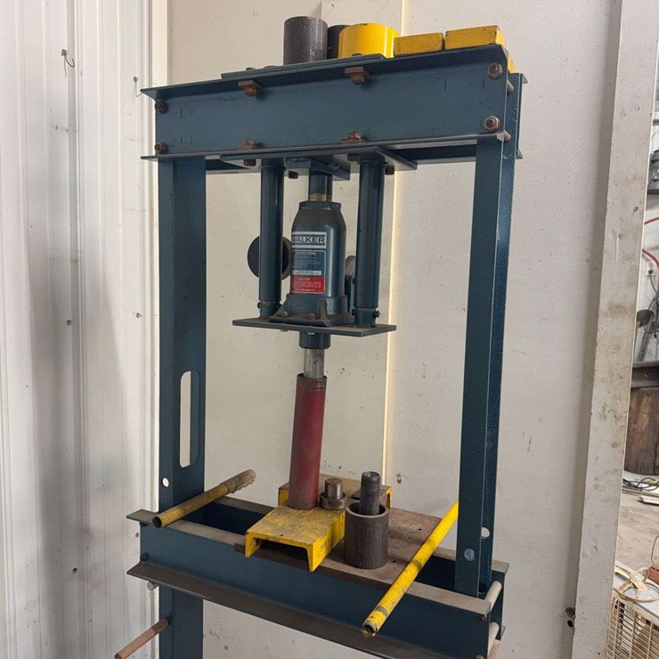 Walker 93230 & 93616 15-Ton Hydraulic Shop Press