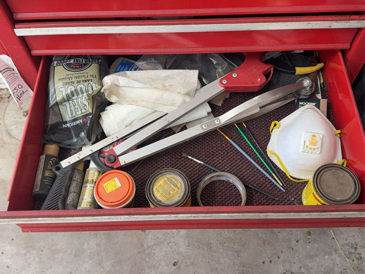craftsman-rolling-tool-chest-with-assorted-tools-and-supplies-image-4
