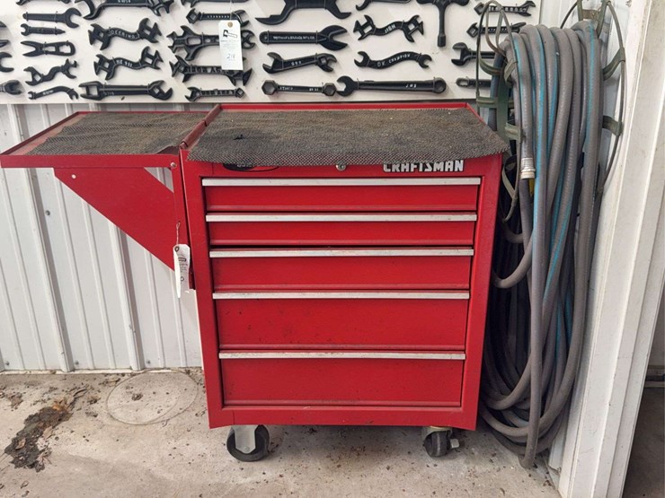 craftsman-rolling-tool-chest-with-assorted-tools-and-supplies-image-1