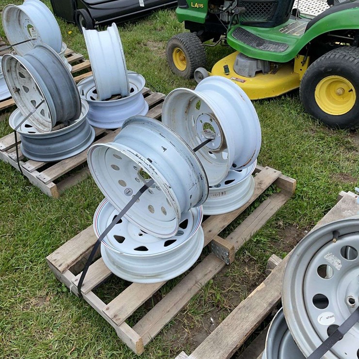 4 trailer rims