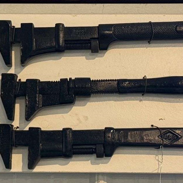 Collection of Wrenches and Screwdrivers