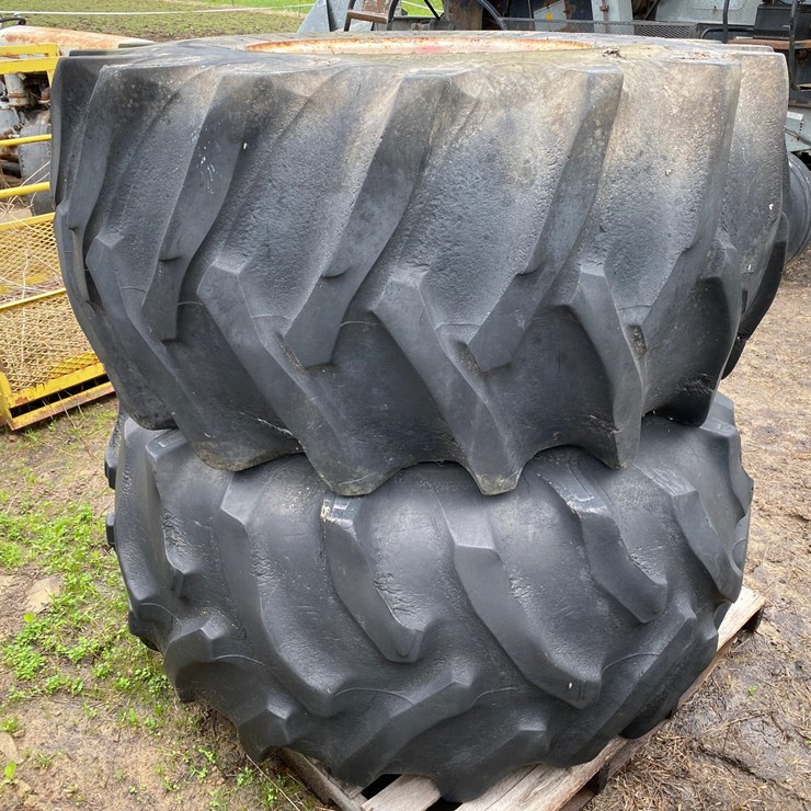 #3506 • Set of Combine Tires with Rims