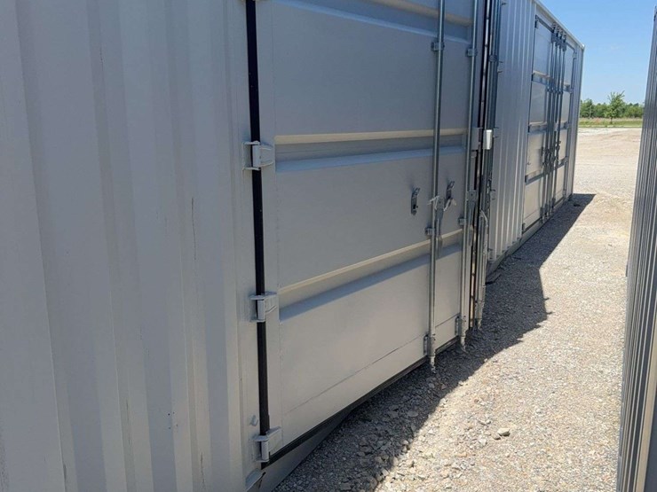new-1-time-used-40ft-shipping-container,-2-large-side-doors-image-2
