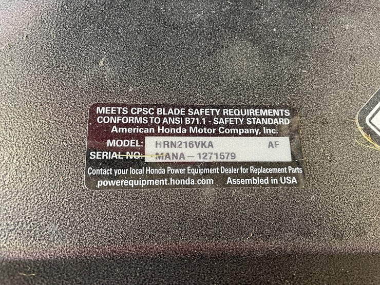 #7326-•-honda-hrn-216-push-mower-image-5