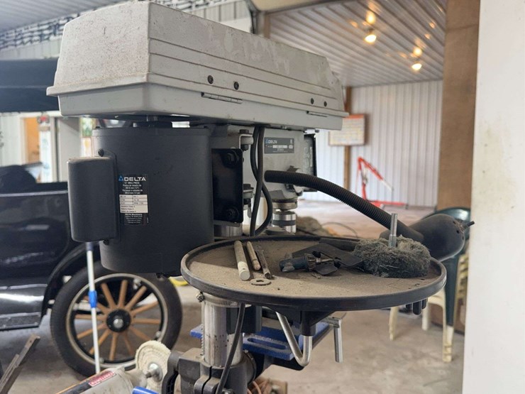 delta-12-inch-drill-press-with-craftsman-6-inch-buffer-image-12