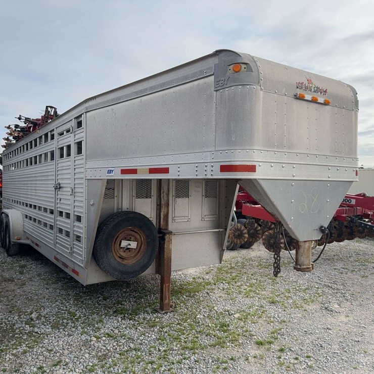 1998 EBY LIVESTOCK TRAILER