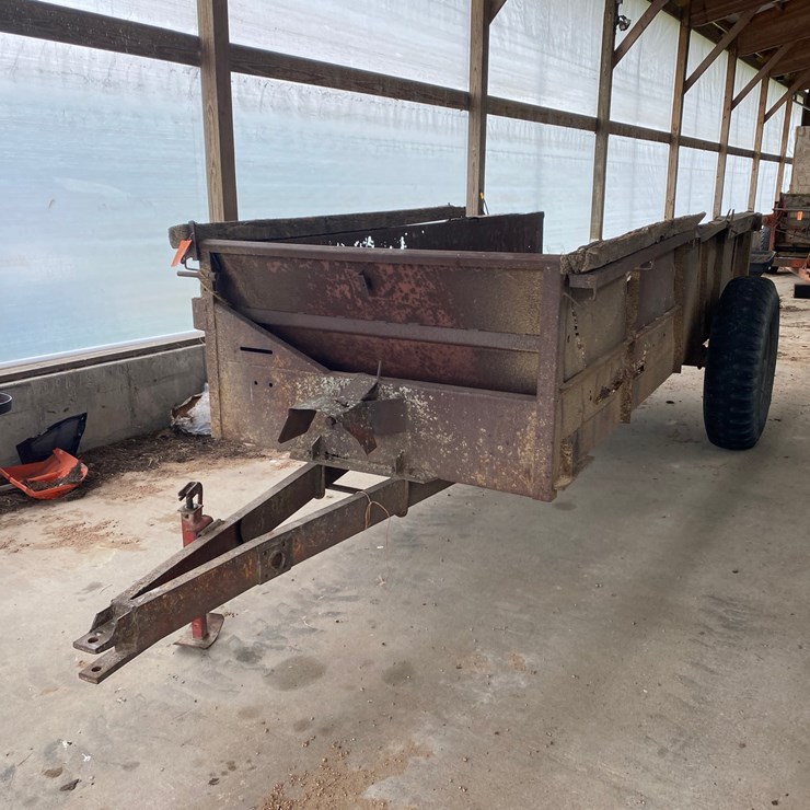 #3568 • Pull Behind Wood Hauler Wagon