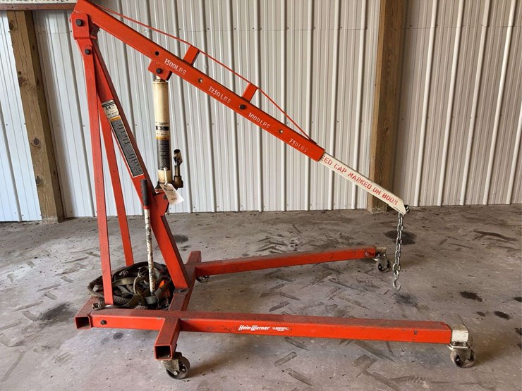 hein-werner-portable-crane-with-hydraulic-unit-image-1