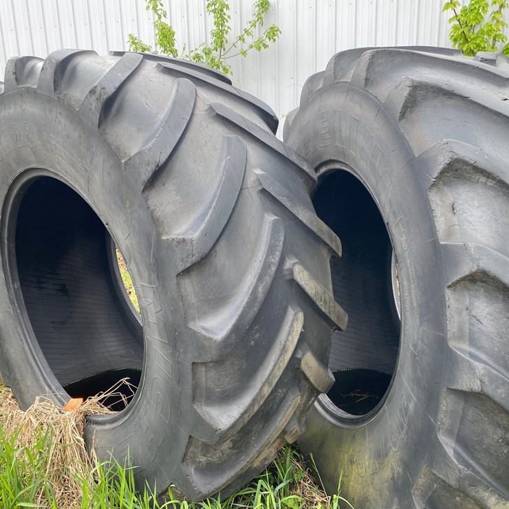 #3585 • (2) Tractor Tires
