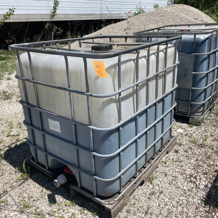 #6080 • (2) IBC Totes of Waste Motor Oil