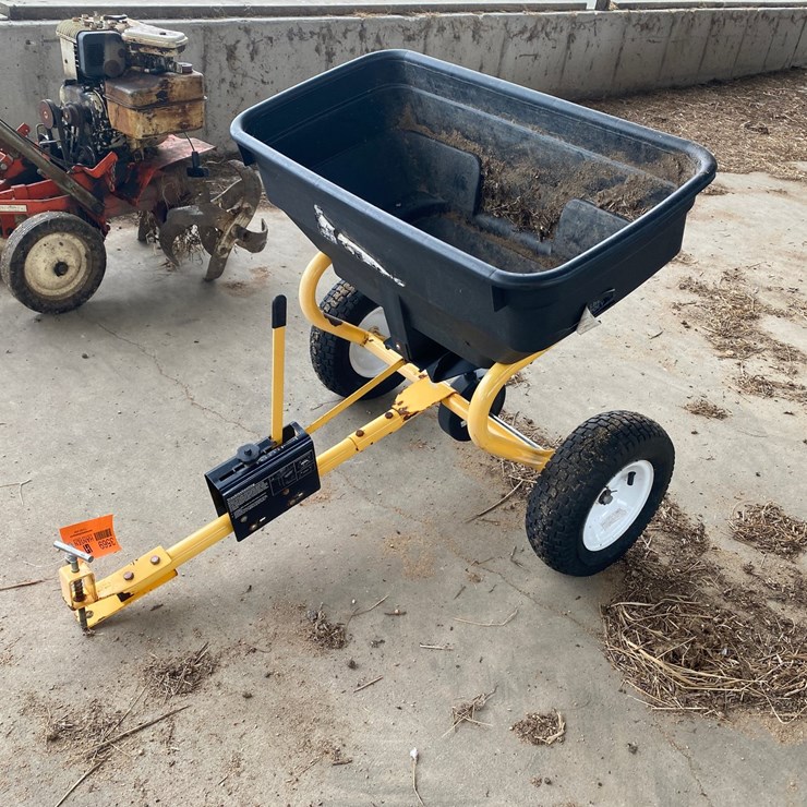 #3569 • Yardworks Pull-Behind Seed Spreader