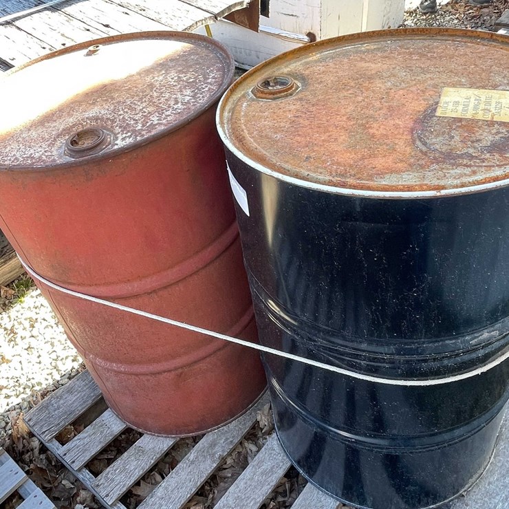 #5543 • (2) Barrels of Used Antifreeze
