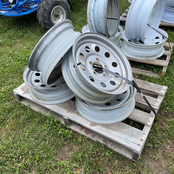 4 trailer rims