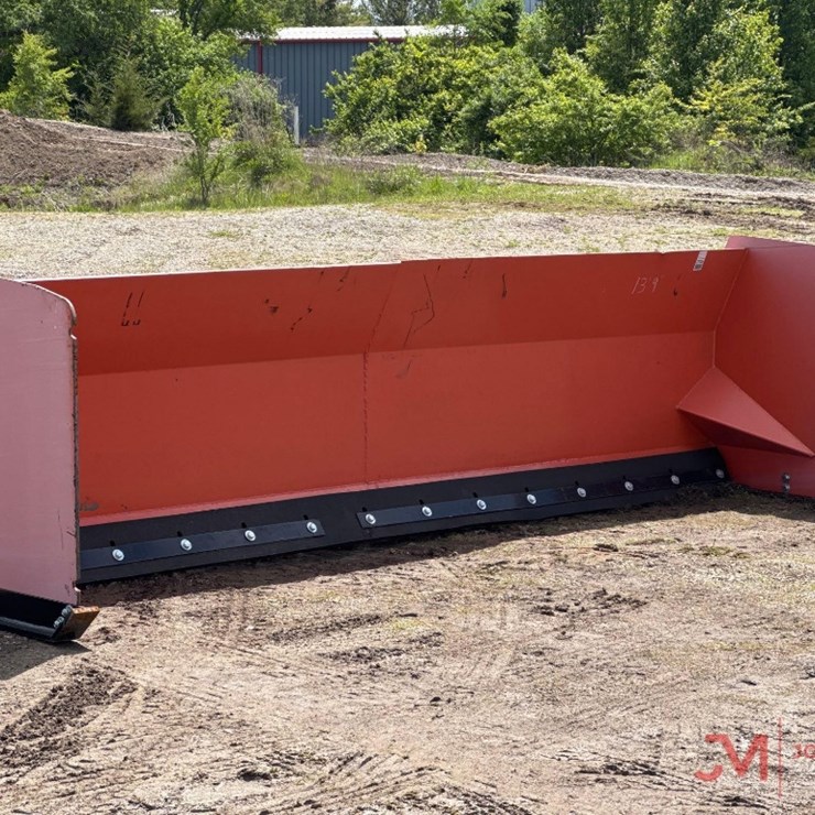 13'9" SNOW PLOW LOADER ATTACHMENT