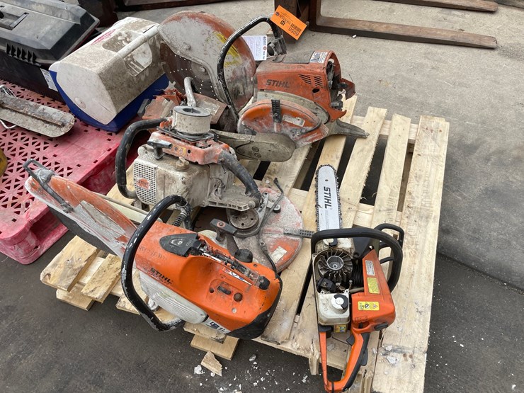 #6050-•-stihl-concrete-saws-and-chainsaw-for-parts-image-2