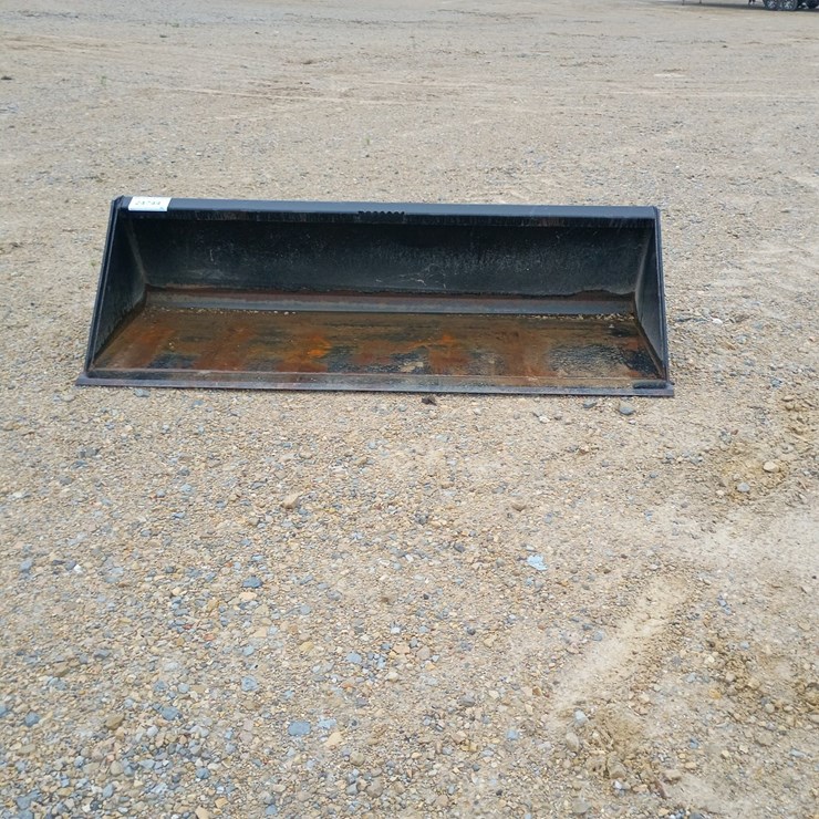 #24744 • 78" Smooth Bucket Skid Steer Attachment
