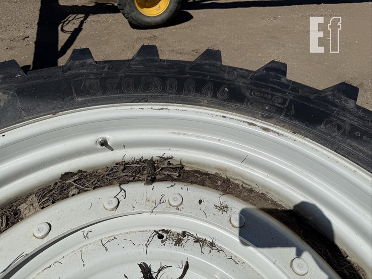 2x-michelin-radial-x-agribib-420/80r46-tires-on-10-image-14