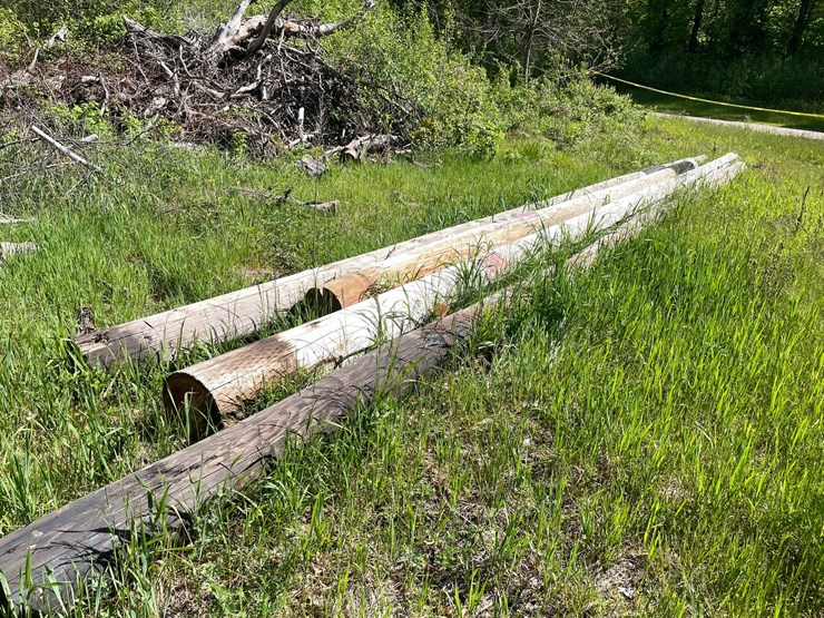 #2870-•-(4)-wood-utility-poles-(or)-image-1